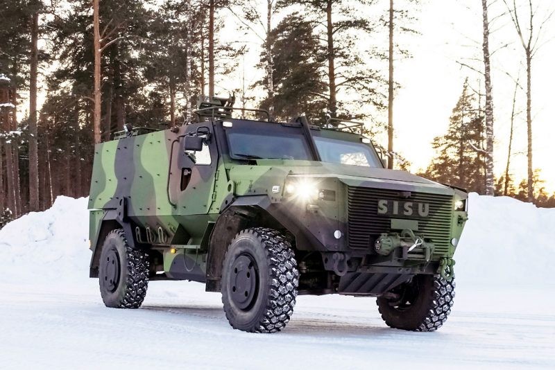 Sisu GTP Finnish 4x4 Mine-Resistant Ambush Protected (MRAP) (A)